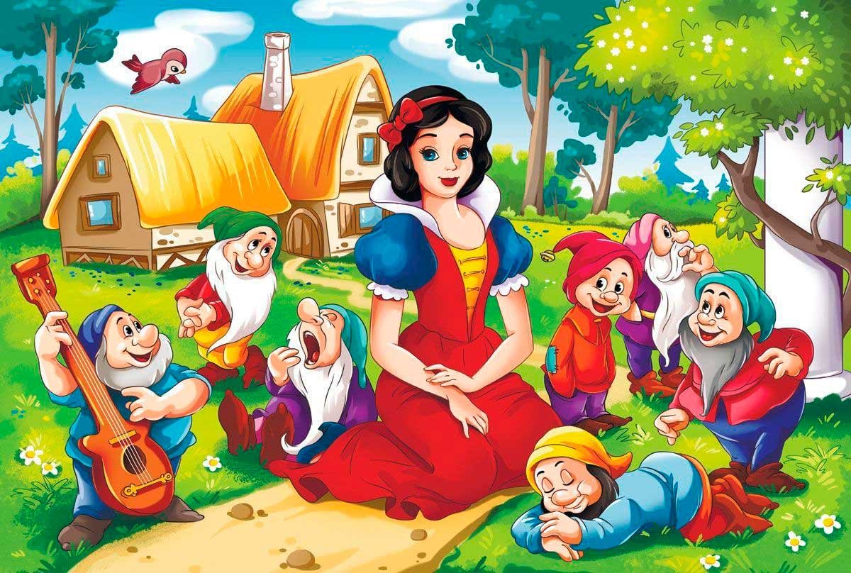 Белоснежка и семь гномов мультфильм