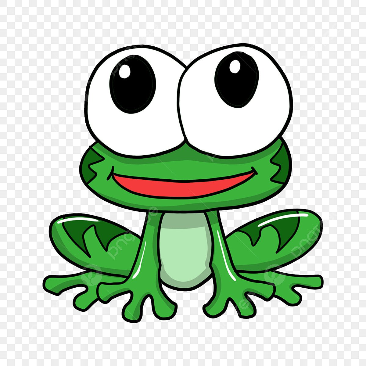 Лягушонок вектор