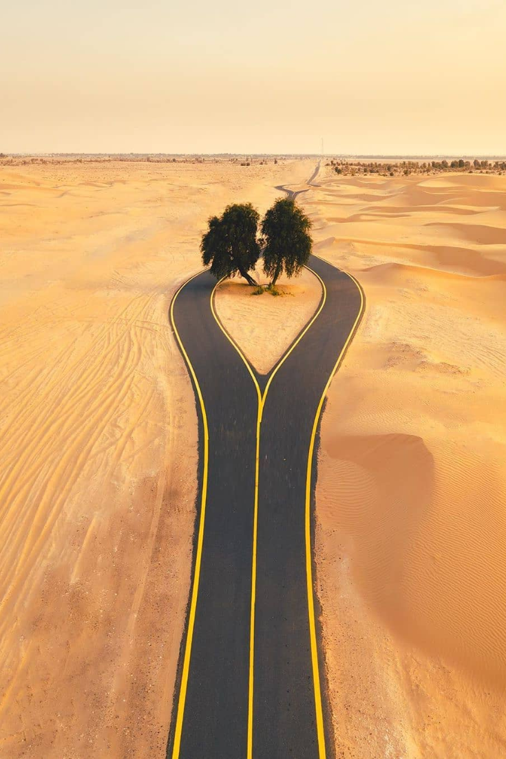 Долина монументов США дорога