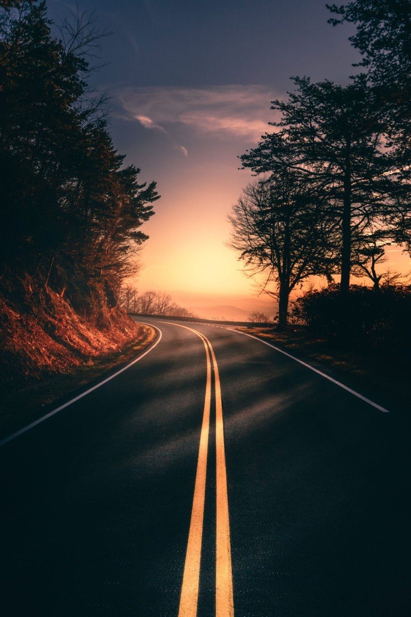 Дорога уходящая вдаль