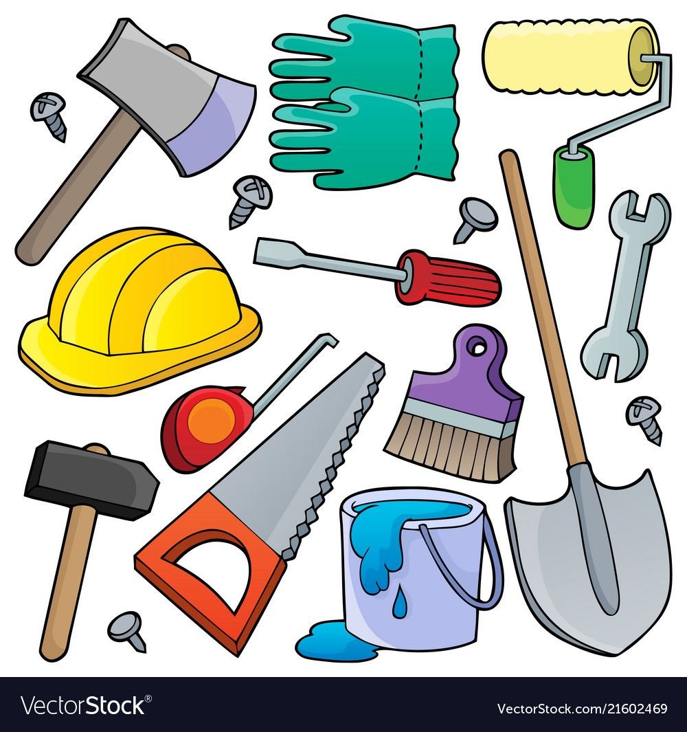 Строительные атрибуты для детей