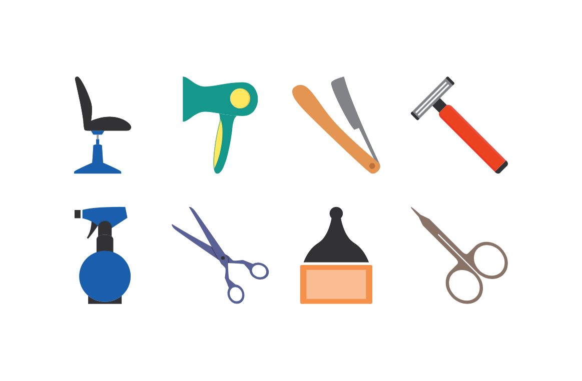 Орудия труда парикмахера