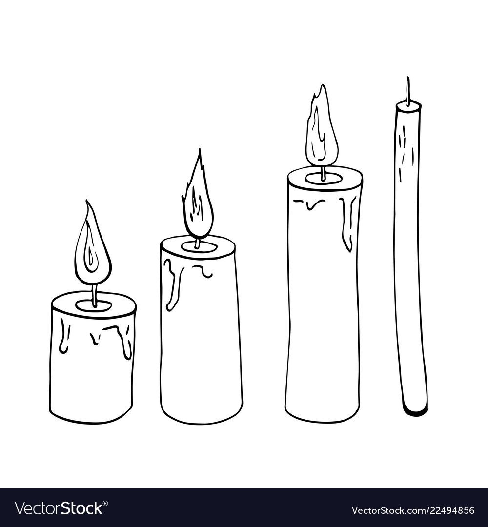 Свечка скетч