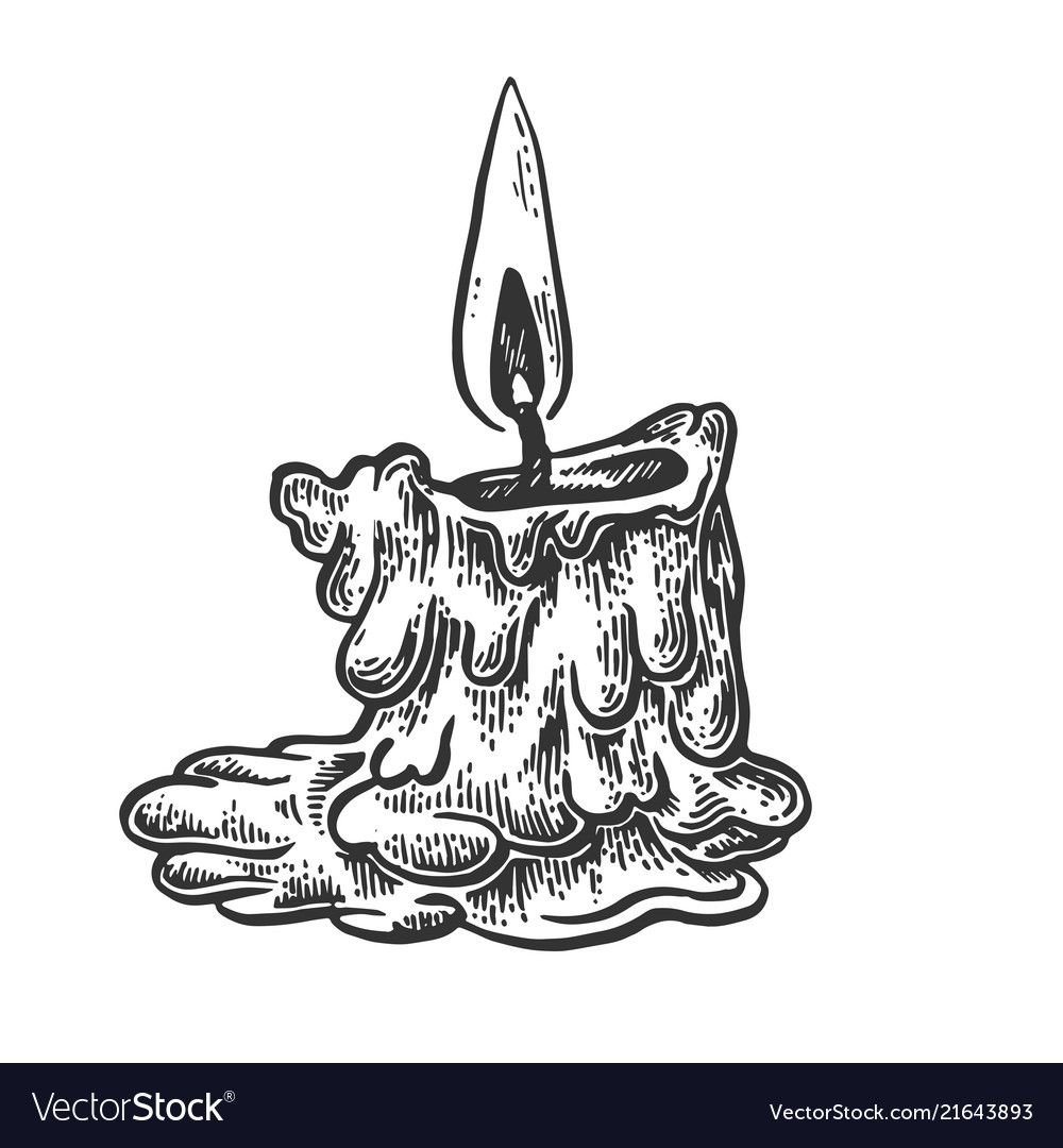 Свеча для гравировки