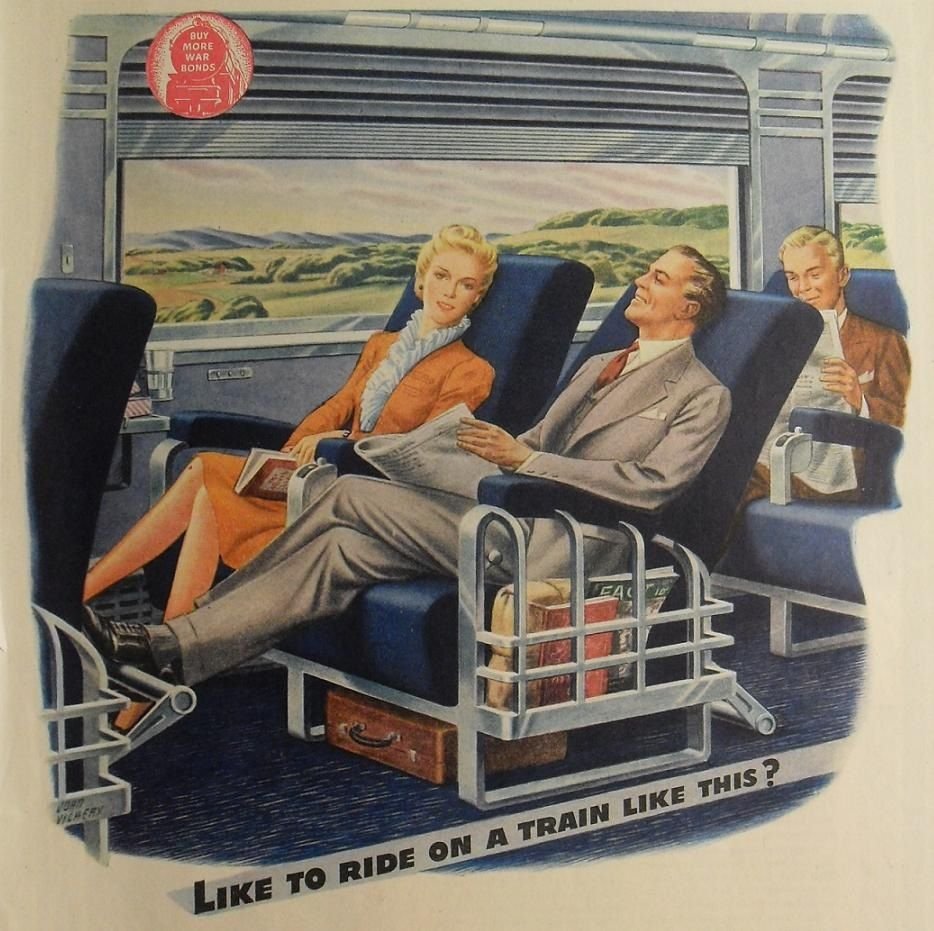 Поезд плакат