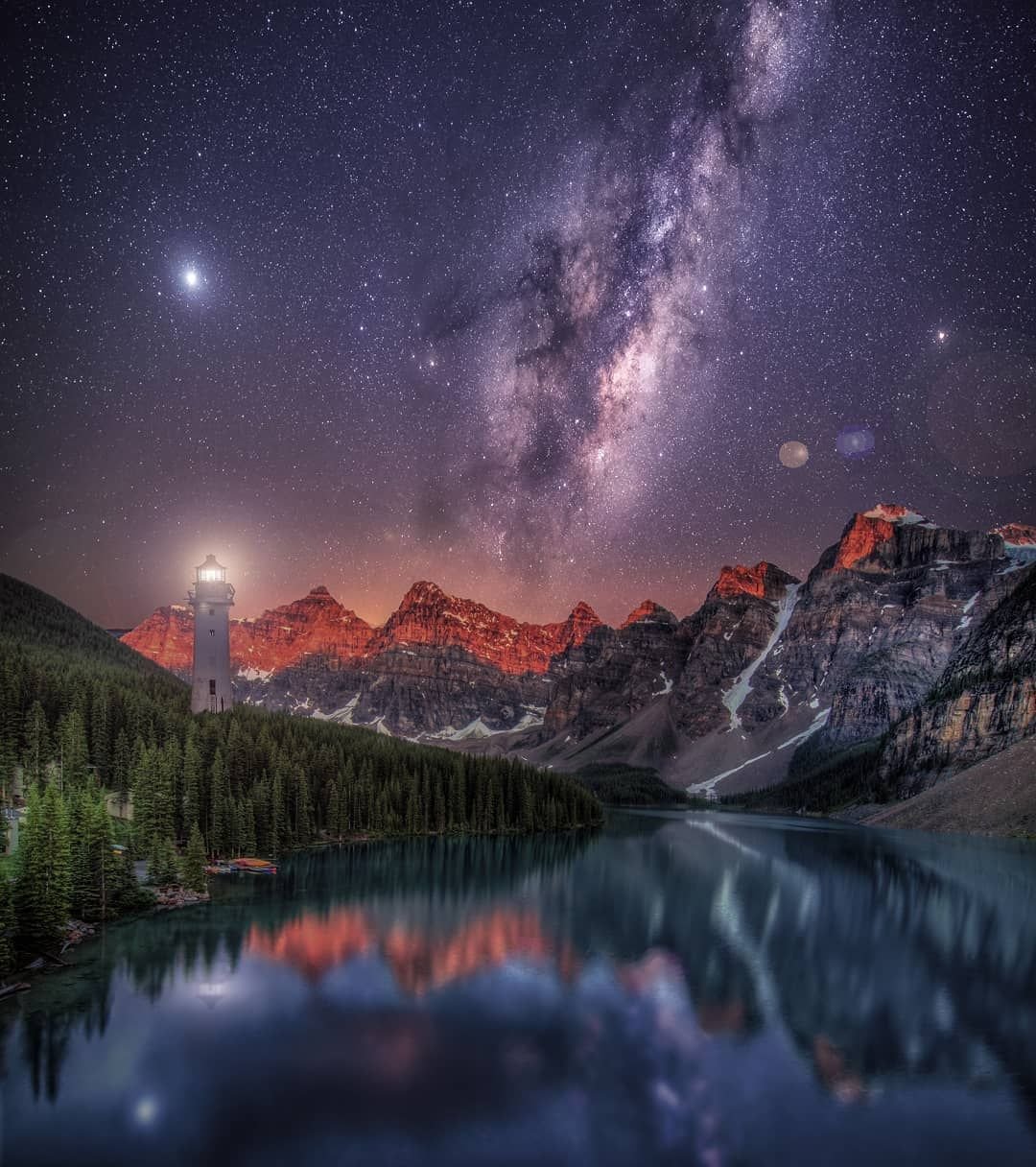 Ночные пейзажи природы