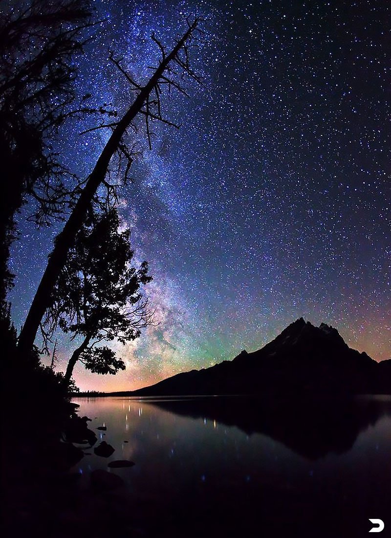 Красивая ночь на океане