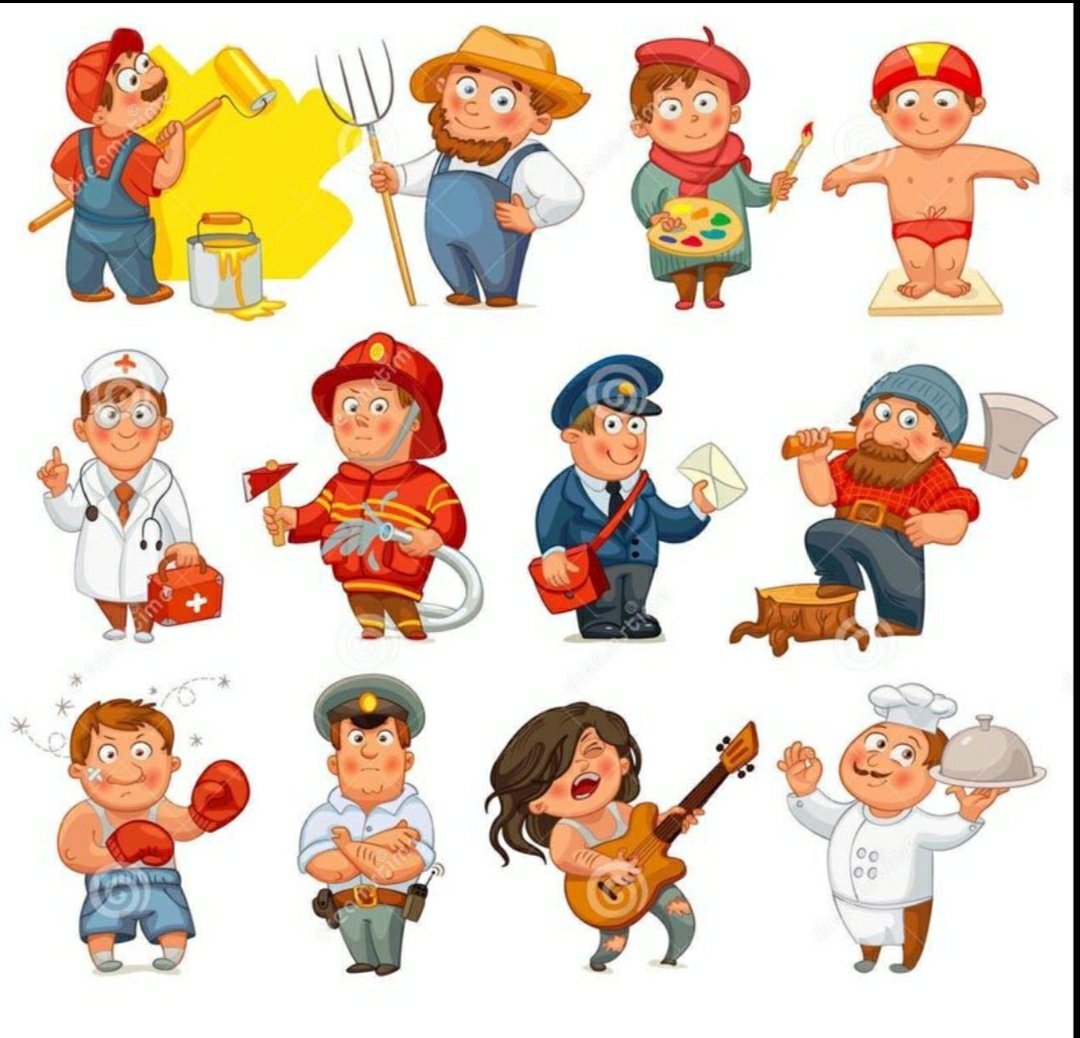 Профессии клипарт