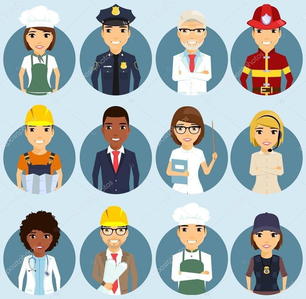 Персонажи профессии