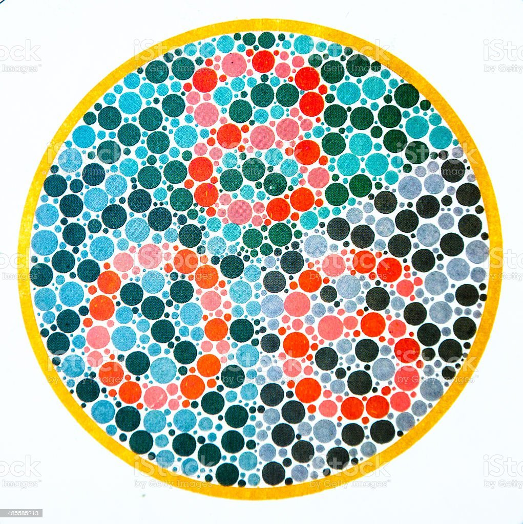 Тест на дальтонизм для детей