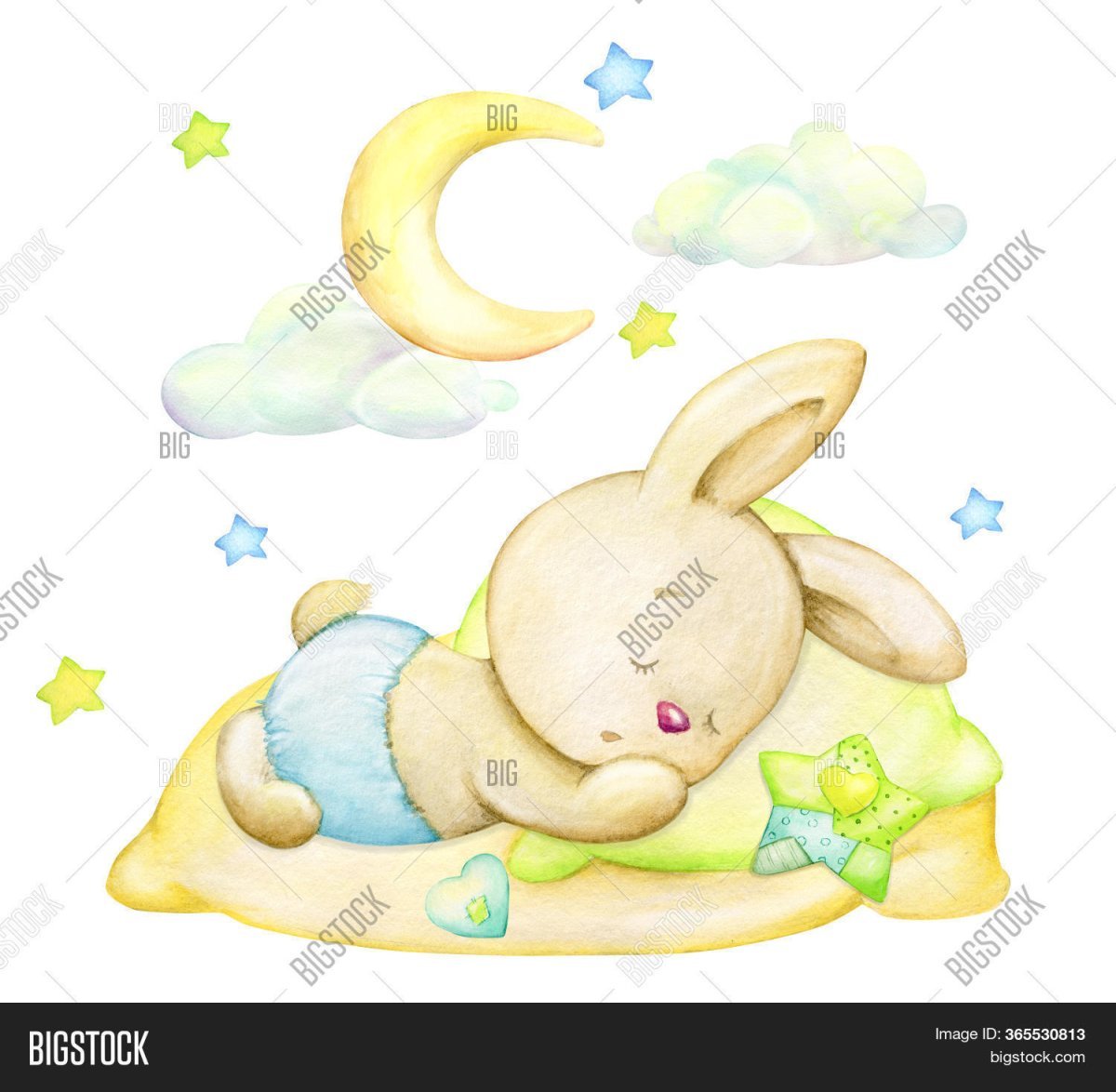 Спящий Зайчонок