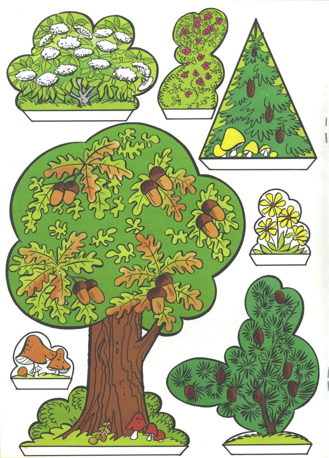 Декорации для настольного театра