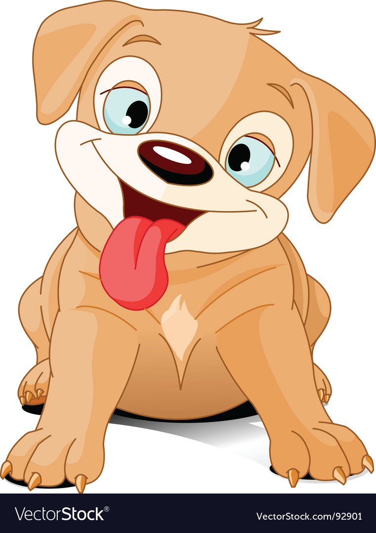 Собачка картинка детская