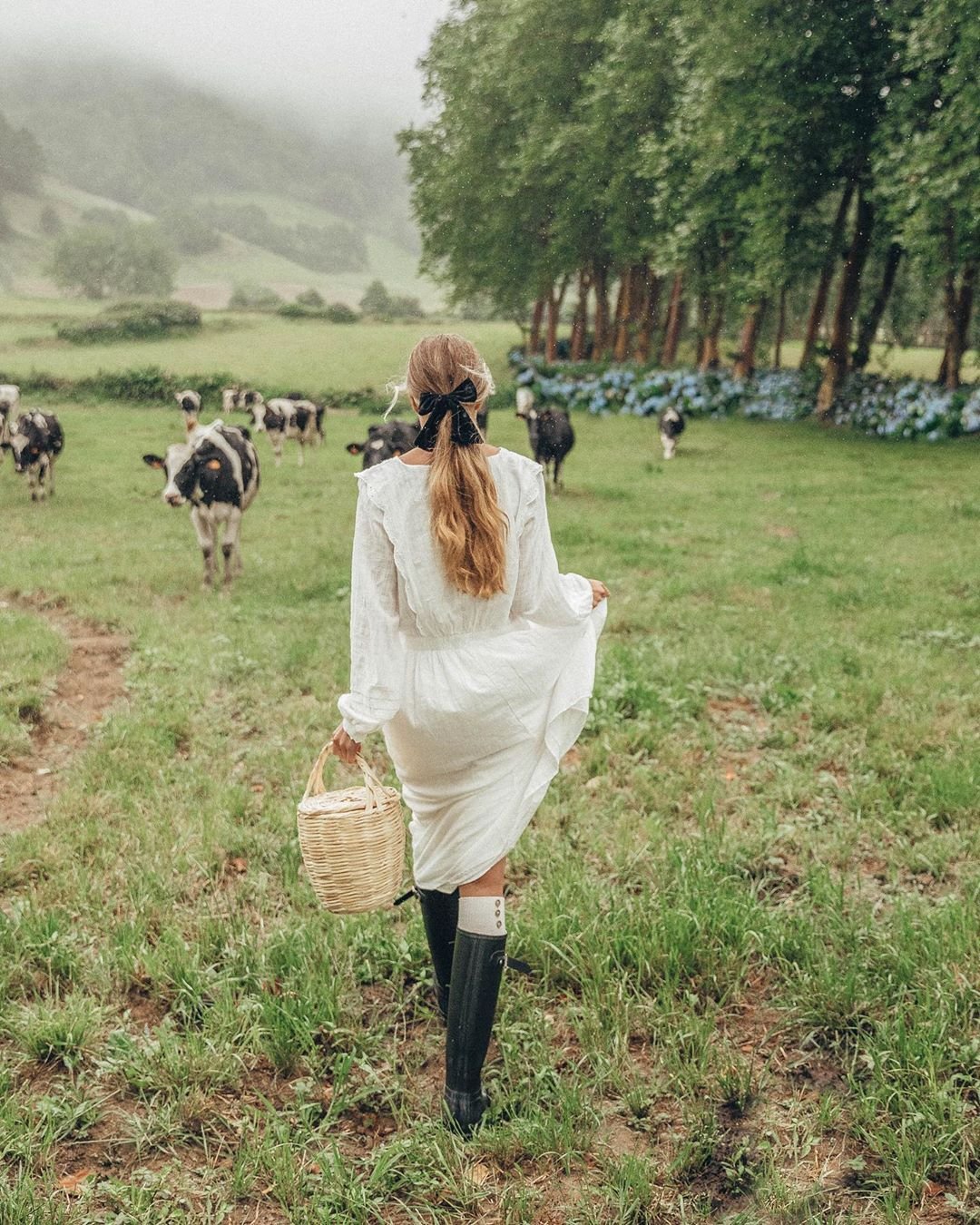 Эстетика деревенской девушки