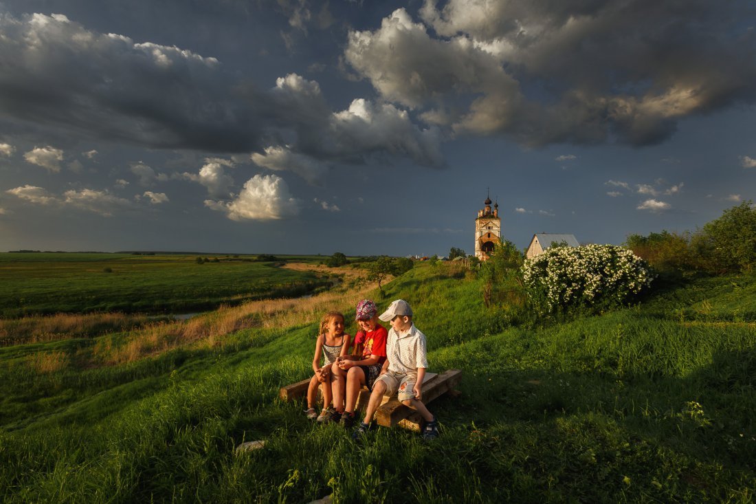 Жизнь в деревне картинки