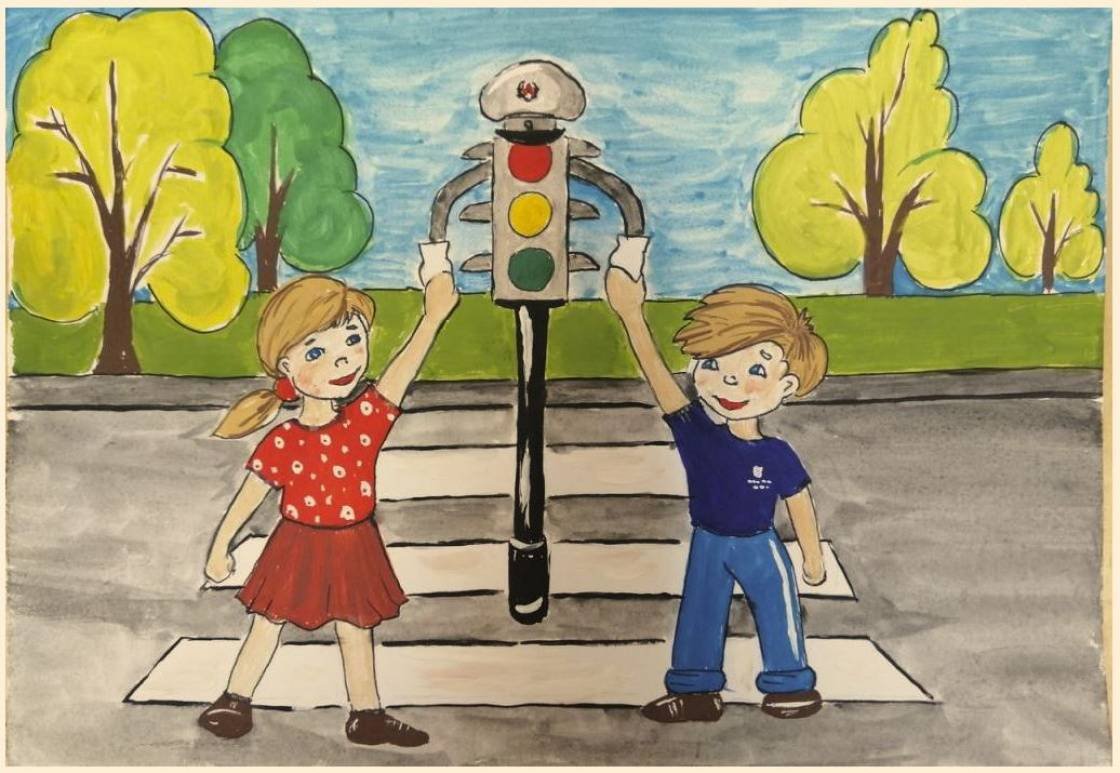 Безопасная дорога глазами детей