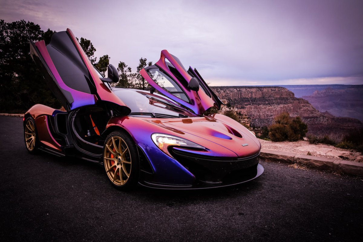 MCLAREN p1 розовый