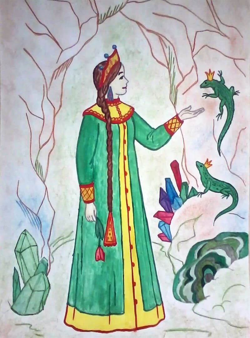 Павел Бажов хозяйка медной горы