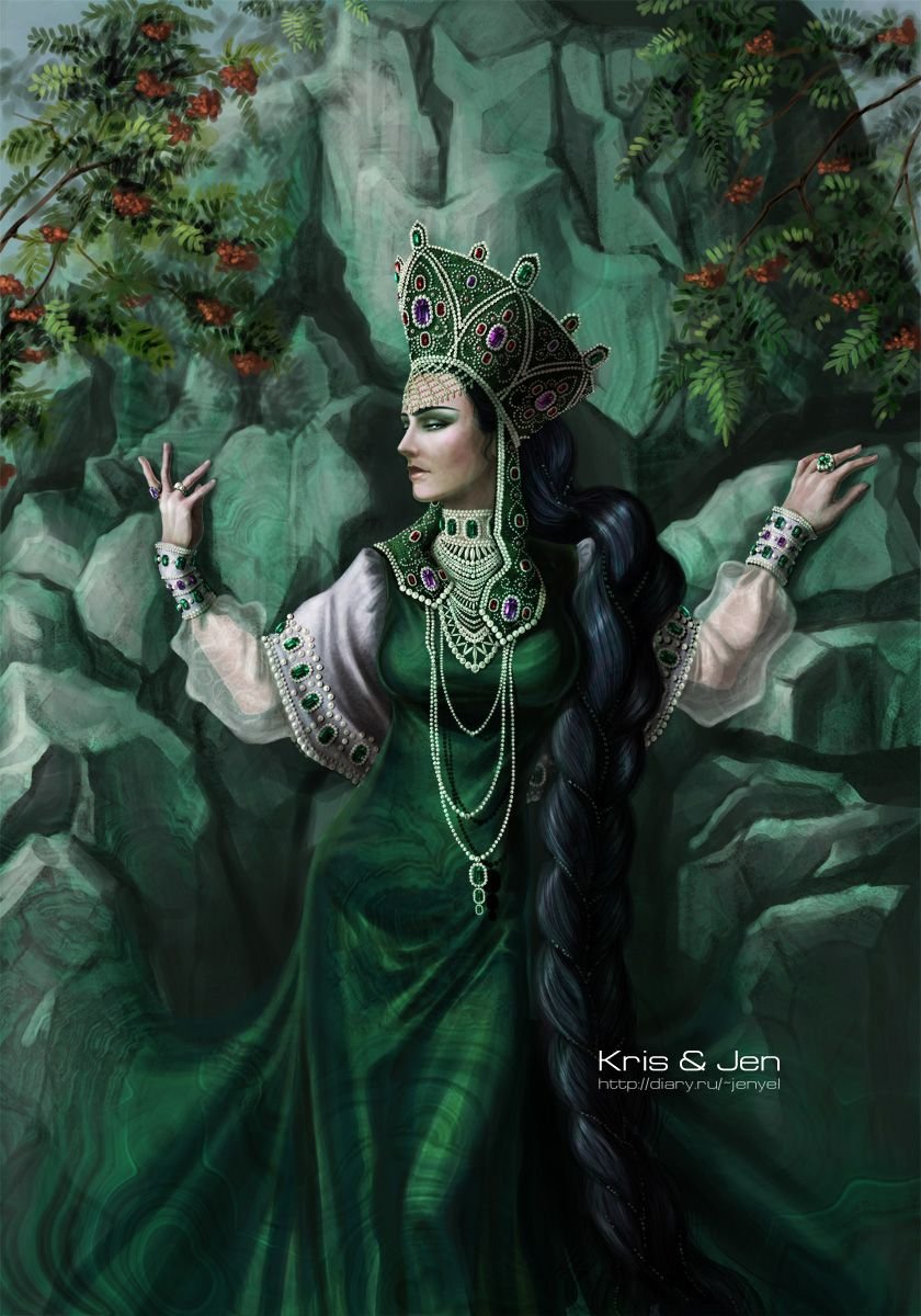 Произведения Бажова хозяйка медной горы