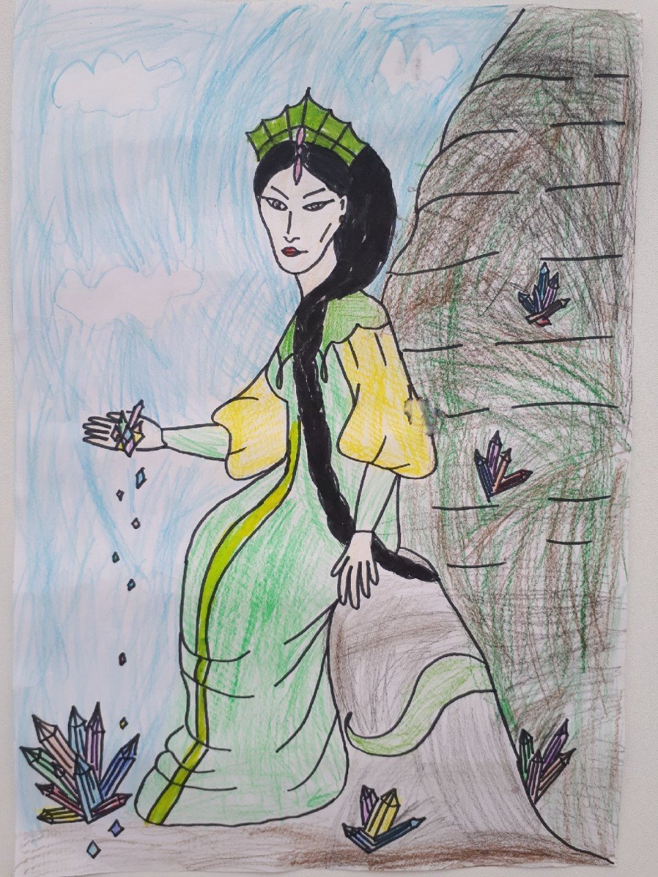 Каменный цветок Бажова