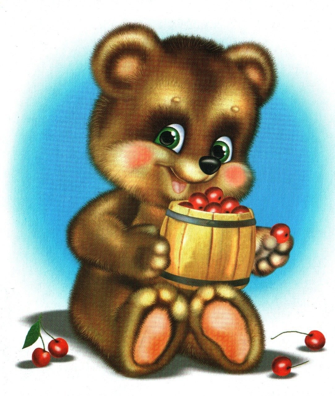 Мишутка из сказки три медведя