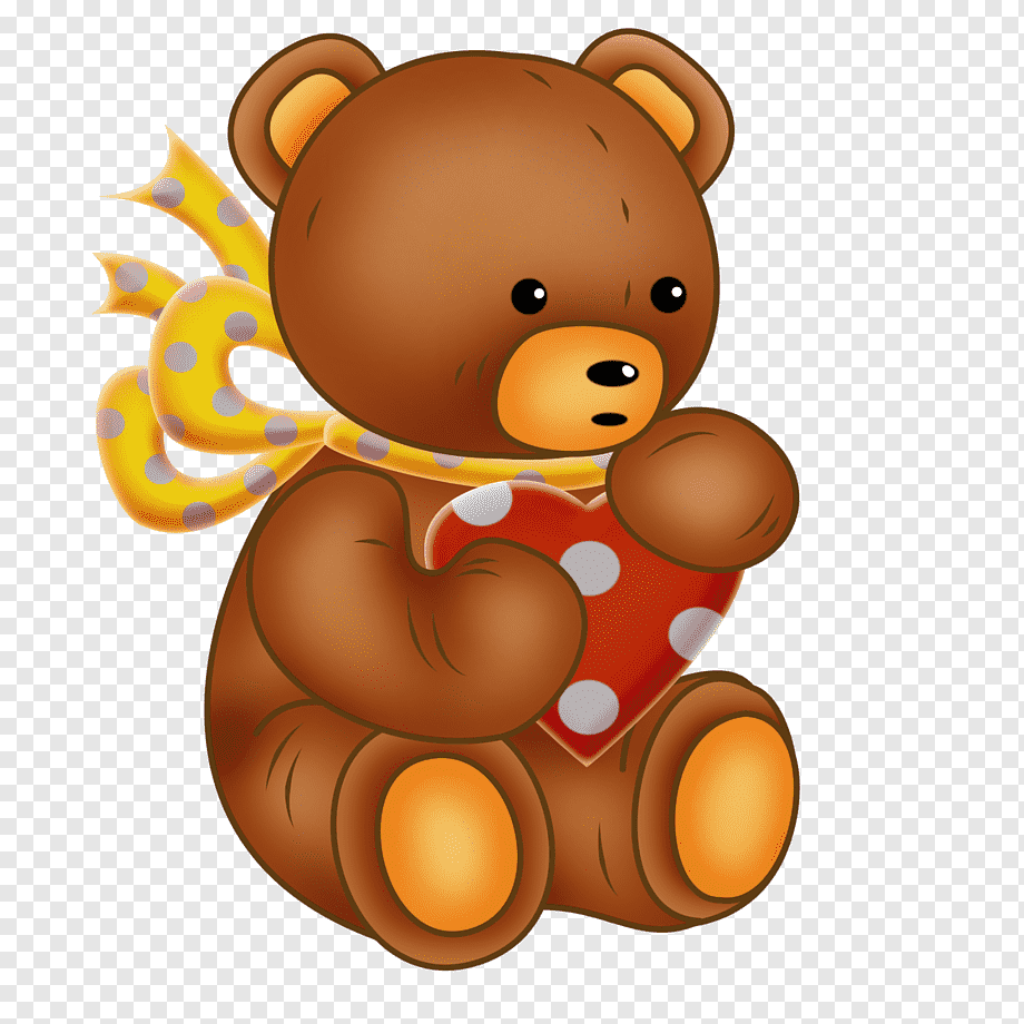 Медвежонок мультяшный