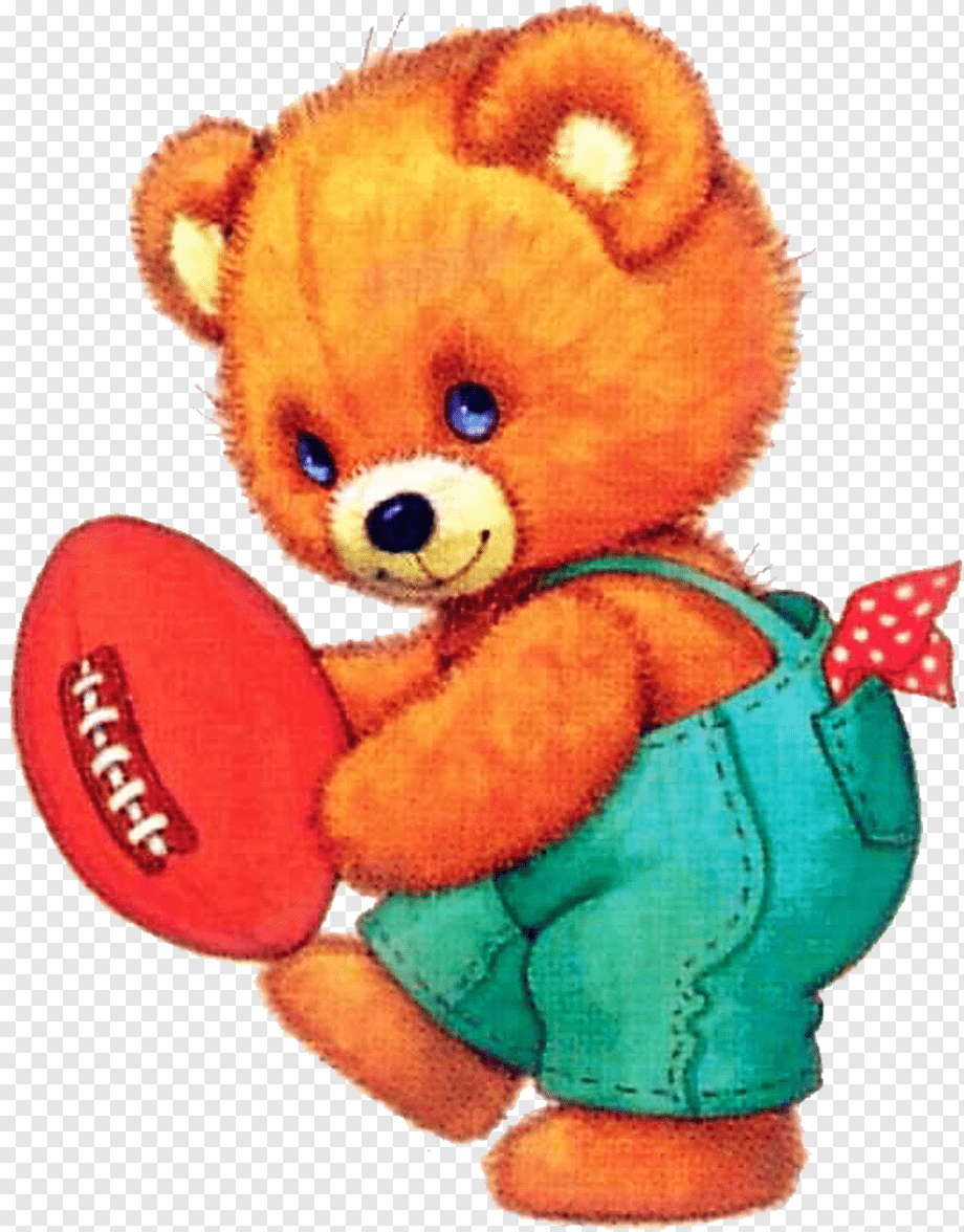 Мишка в штанишках рисунок