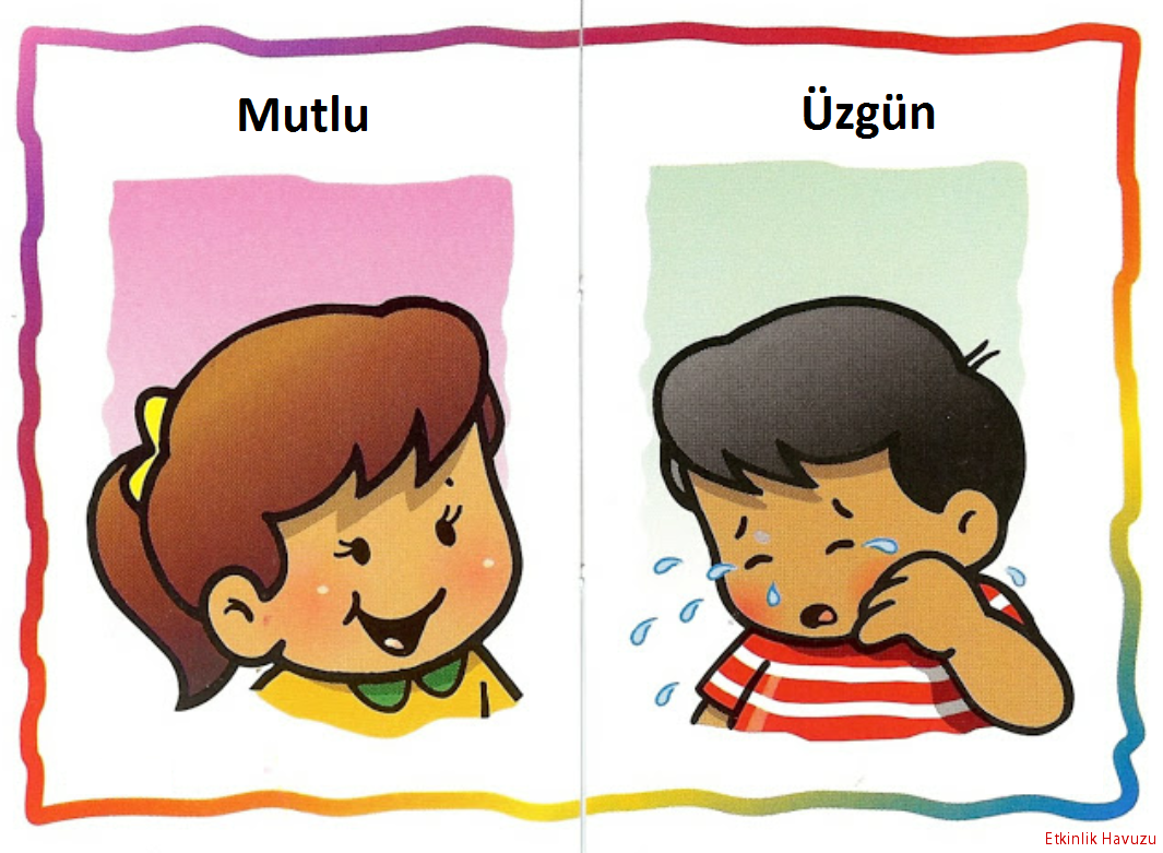 Грустное и веселое лицо