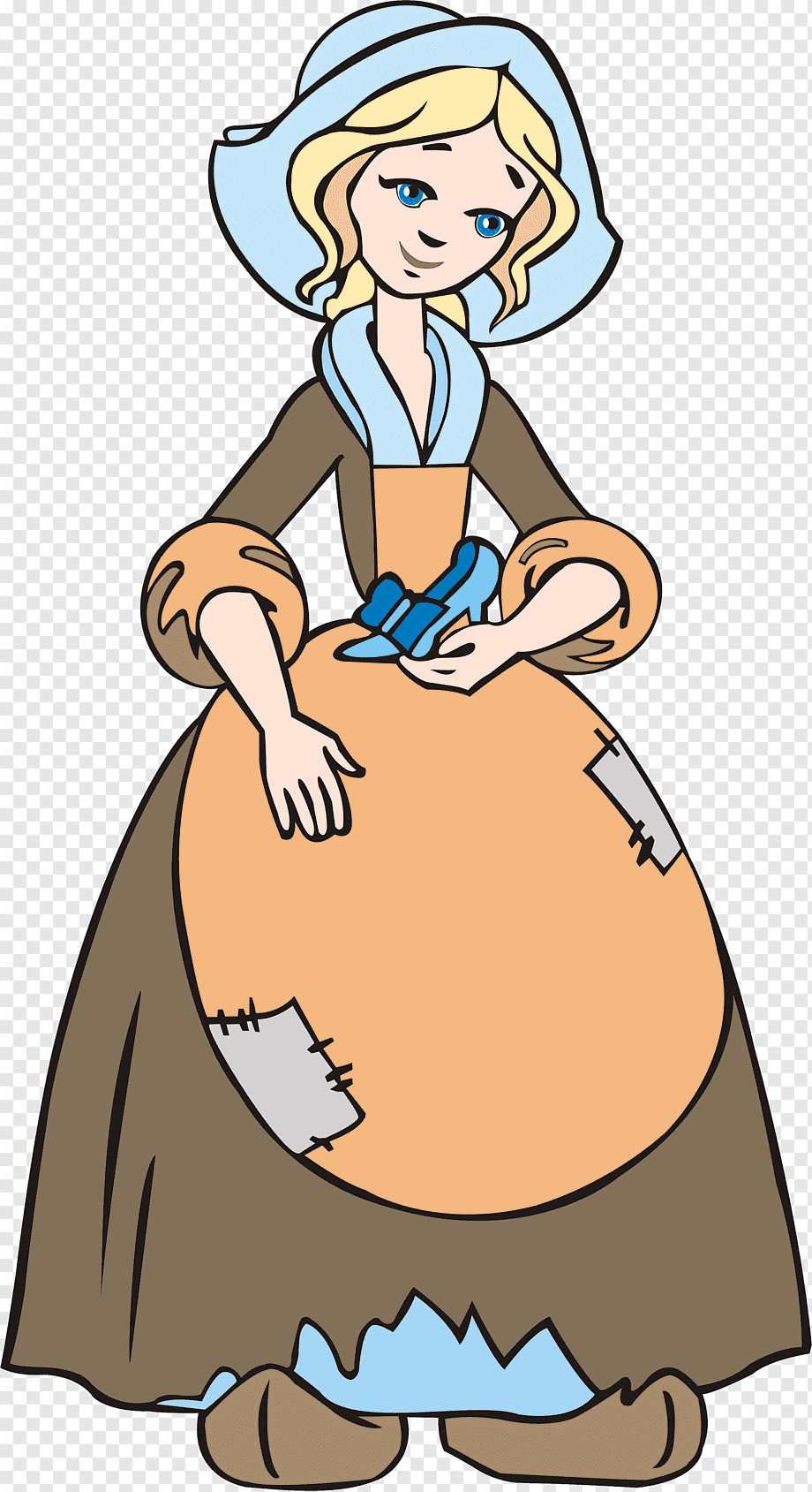 Сказочные герои на прозрачном фоне