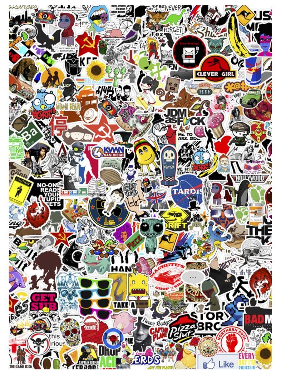 Наклейки стикербомбинг