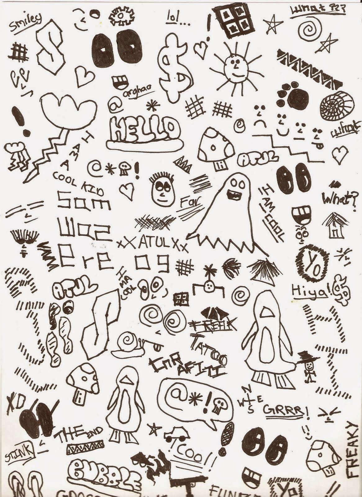 Мелкие рисунки для срисовки