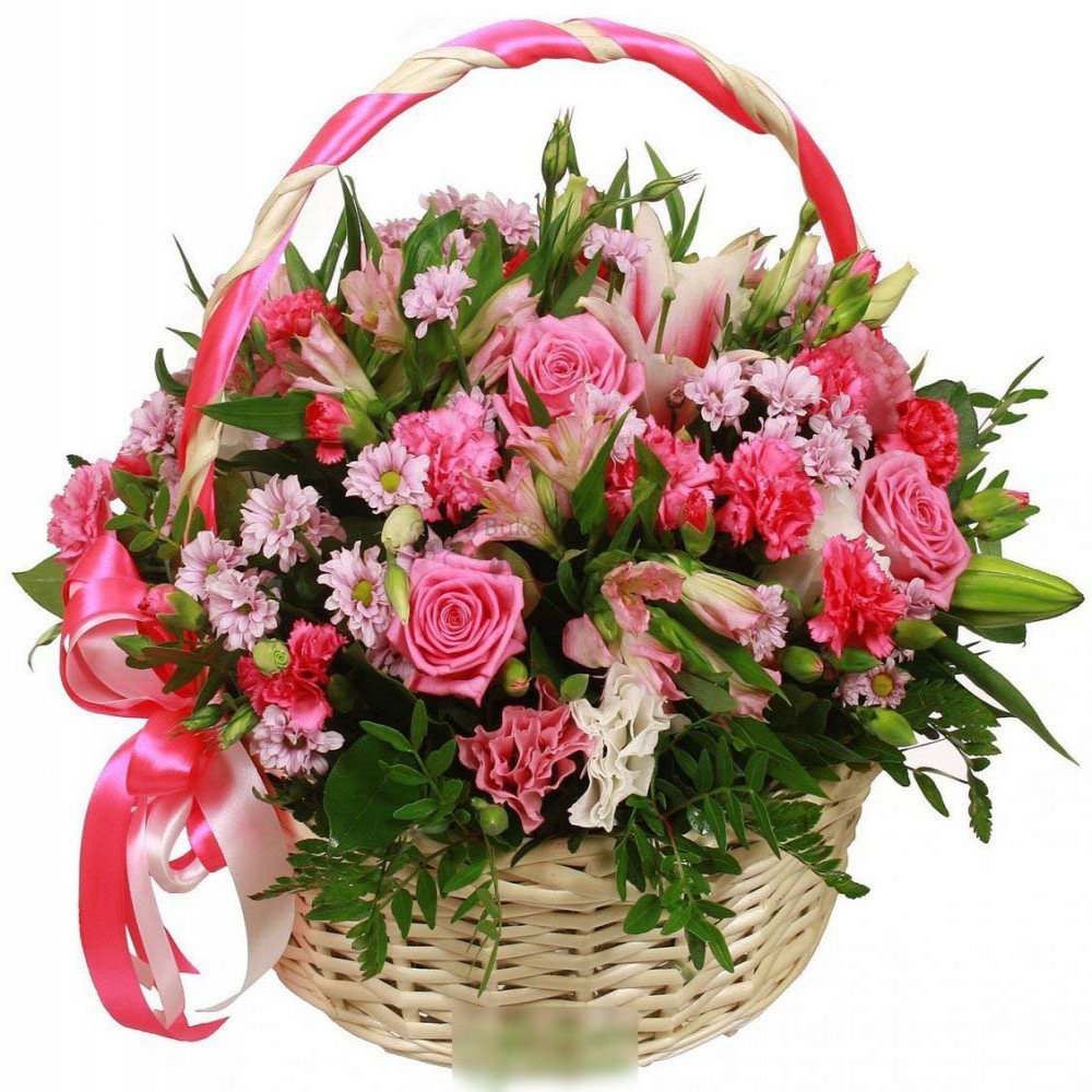 Корзина с цветами
