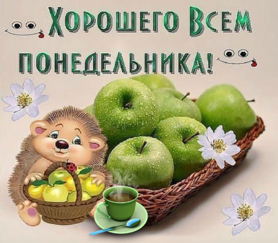 С добрым утром понедельника