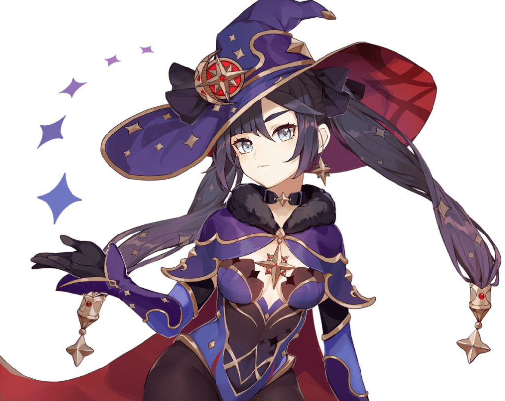 Мона Геншин карточка