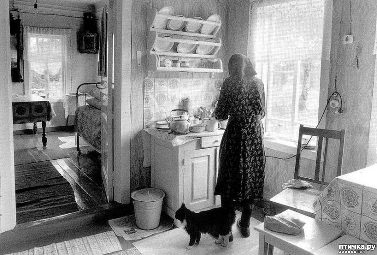 Советский интерьер в деревне