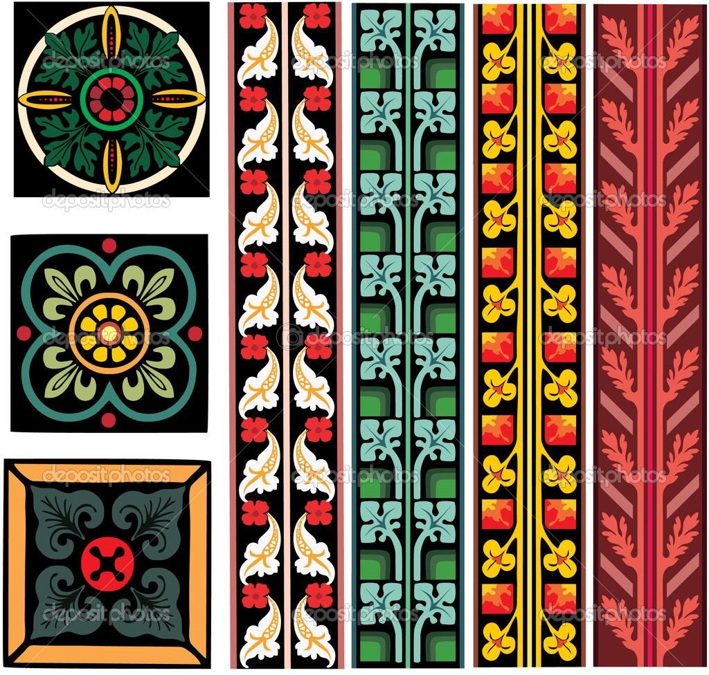 Раннее средневековье орнамент