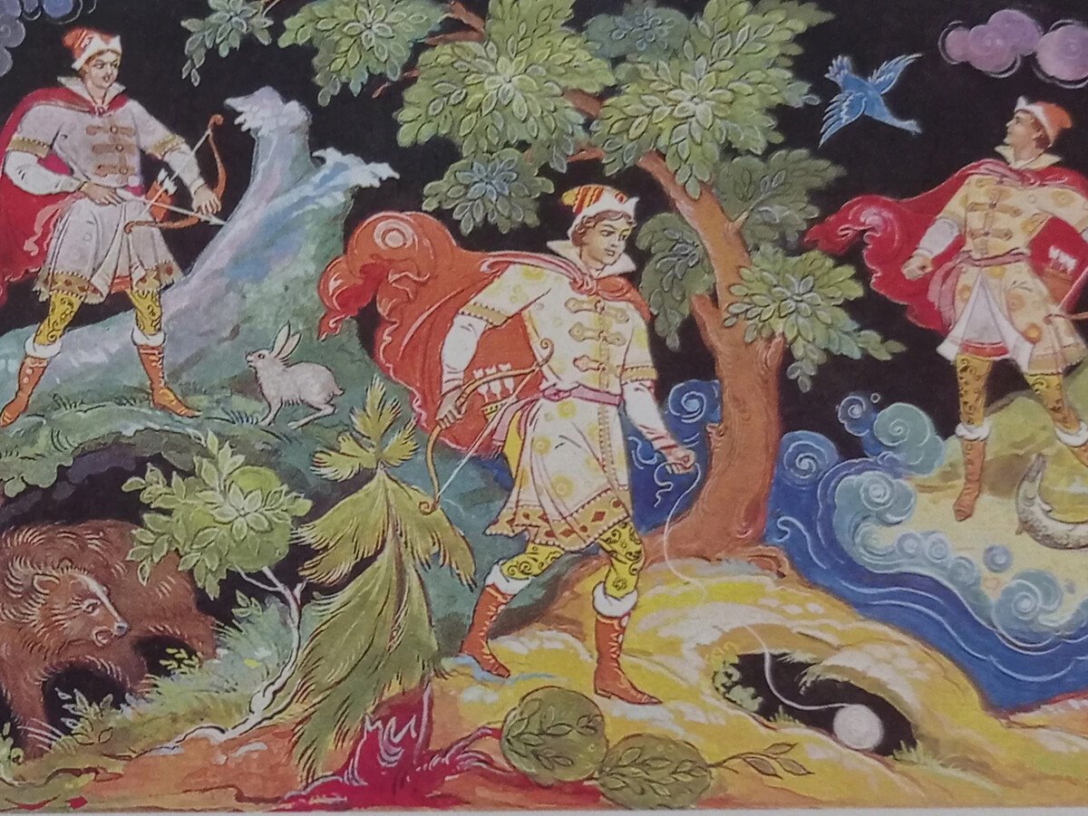 Палех Царевна лягушка