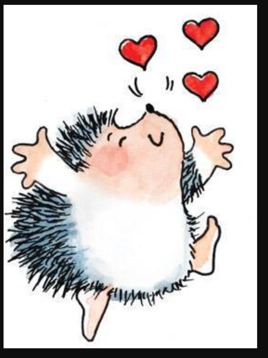 Влюбленные ежики