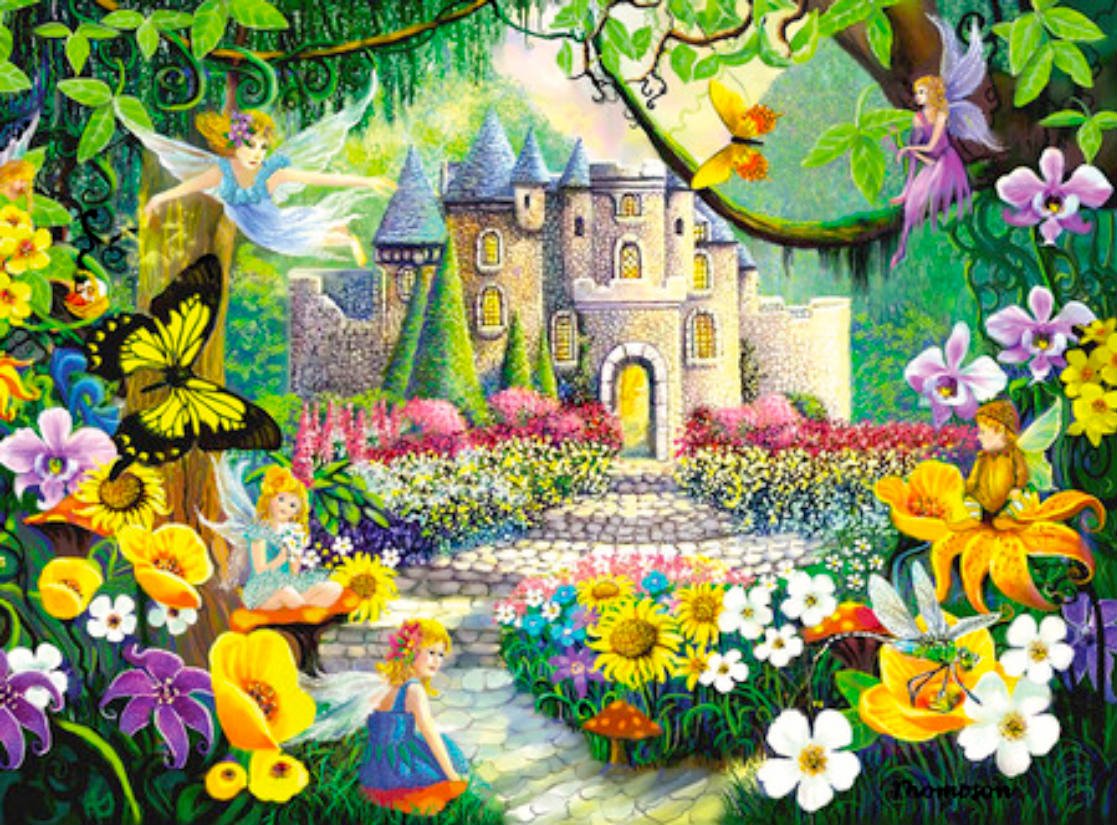 Пазл «сказочный замок»