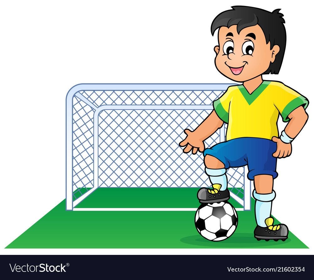 Вратарь мультяшный