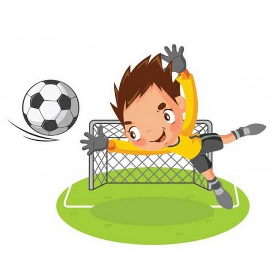 Футболист мультяшный