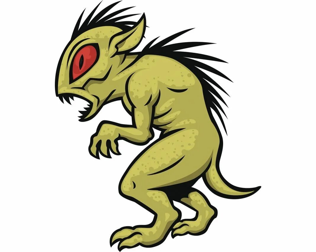 Чупакабра мифические существа картинки