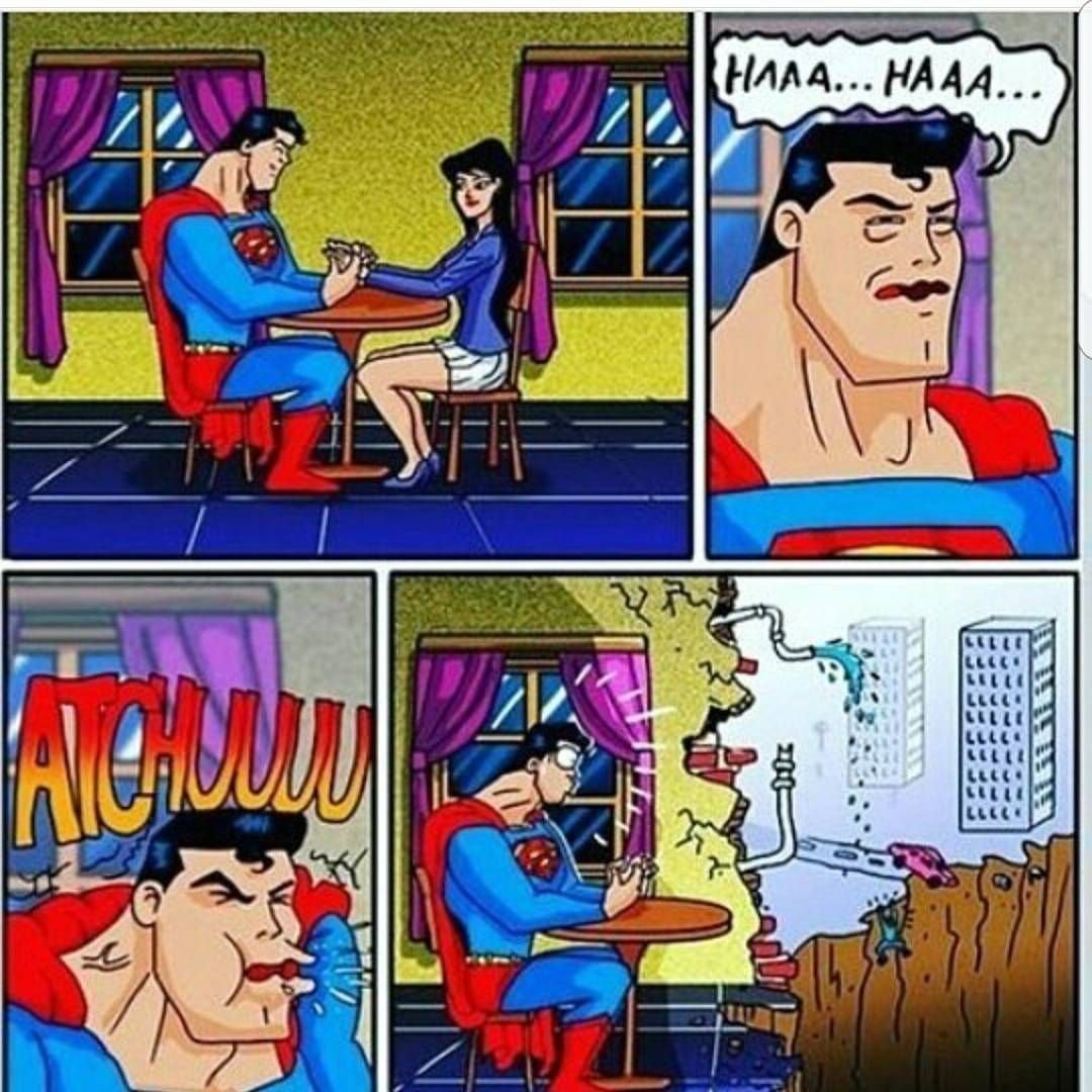 Костюм Супермена прикол