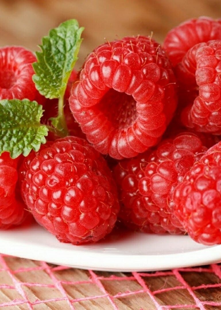 Открытки с малиной