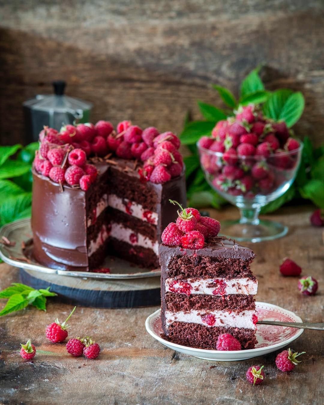 Йогурт малина клубника Кофемания