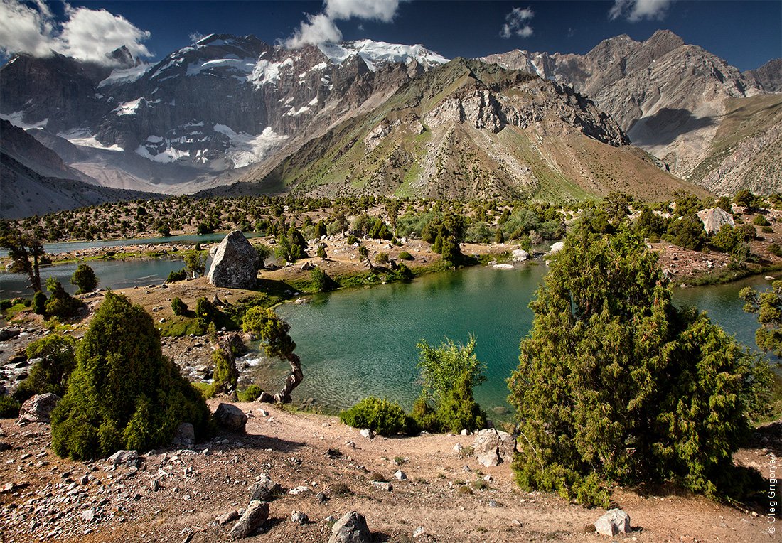 Фанские горы Таджикистан