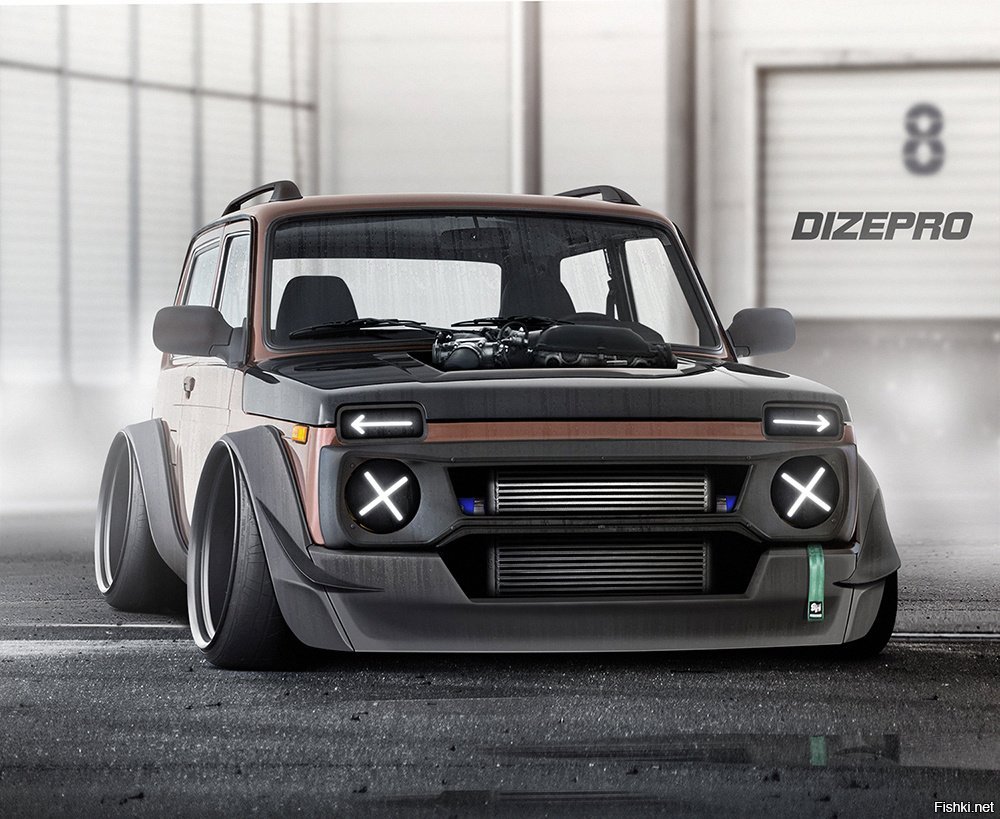 Лада Нива тюнинговая