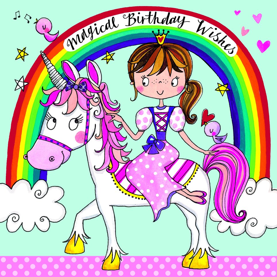 Милая открытка для девочки