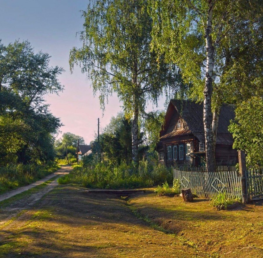 Красота деревни картинки