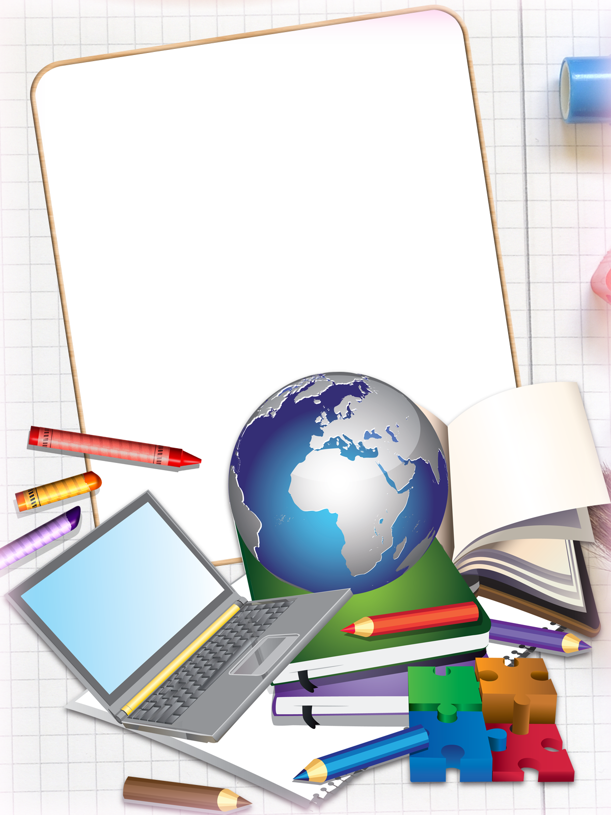 Школькона рамка для фотошопа